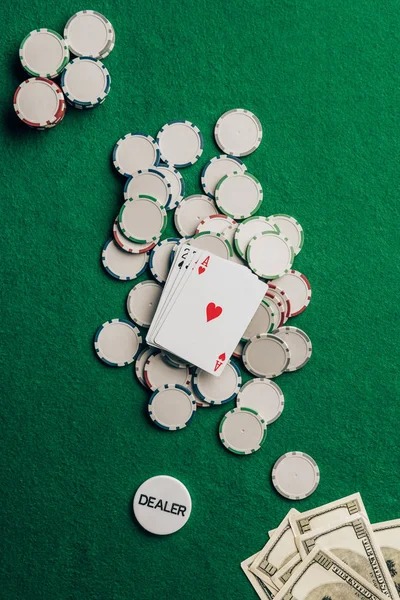 Live dealer presenting cards for Number Pair bet on idx table