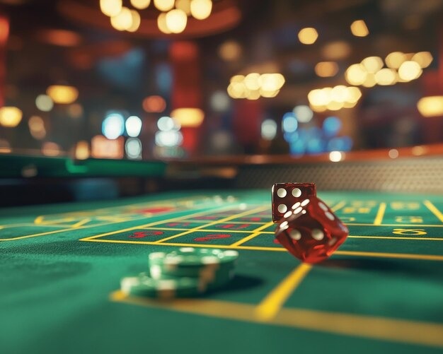 Live roulette table with professional dealer and multi-camera feed